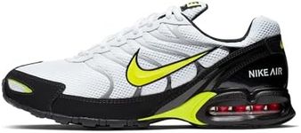 Nike Men's Air Max Torch Shoes, White/Volt/Black/Bright Crimson, 10.5