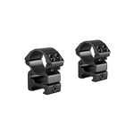 Hawke Match 1" Weaver High Riflescope Ring Mounts