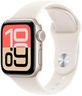 Apple Watch SE 3 [GPS + Cellular 40mm] Smartwatch with Starlight Aluminum Case with Starlight Sport Band - S/M. Fitness and Sleep Trackers, Heart Rate Monitor, Always-On Display, Water Resistant