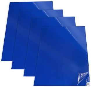 Master Elite Sticky Tacky Adhesive Cleanroom Floor Mats, 24" x 36", 4 Packs of 30 Blue Sheets Each - for Laboratory, Paint Spray Booth, Construction Sites - Trap Remove Dirt, Shoe & Pet Debris