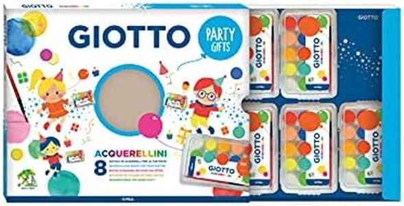 GIOTTO Party Gifts - Confezione da 8 Acquerellini per Feste, 15 Pastiglie