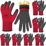 Joottuan 6 Pairs Winter Work Gloves