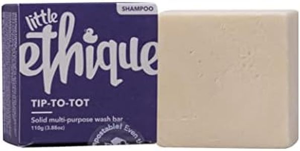 Ethique Tip-to-Tot Kids Solid Shampoo and Bodywash Bar 110 g, 110 Grams