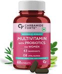 Carbamide Forte Multivitamin Tablets for Women with 43 Ingredients -60 Veg Tablets