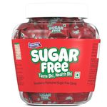 Derby Strawberry Flavoured Sugar-Free Hard Candies | Approx 115 candies / 330gm