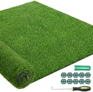 PICK FOR LIFE Artificial Grass, 12FT x12FT