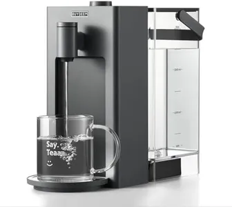 BUYDEEM S9023 Instant Hot Water Dispenser, Countertop Water Boiler & Warmer for Tea, Coffee and Baby Formula, Adjustable 8 Temperatures & 5 Water Outputs, 3L Water Tank(102oz), Dark Gray