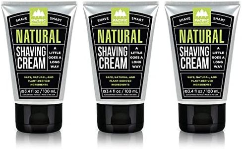 Pacific Shaving Company Natural Shaving Cream-3 oz - 3pack