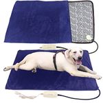 Pet Heating pad for Dog cat Heated Bed with Soft Washable Cover Indoor Puppy Heating pad Electric Cat Heating pad Waterproof Heated cat House mat