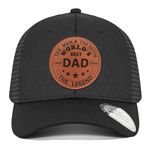 Dad Gifts from Daughter Son Family for Men,Unique Fathers Day Hat Gift for Birthday Christmas, 04.black, One Size