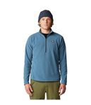 Mountain Hardwear Men's Summit Grid Half Zip Fleece Jacket, Asiatic Blue, S