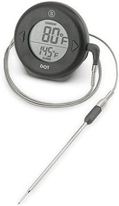 ThermoWorks DOT Professional Probe Style Alarm Thermometer with Pro-Series High Temp probe (Black)