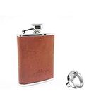 iSavage 3oz Brown Red Leather Wrapp
