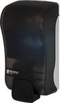 San Jamar Rely Manual Dispenser for Foaming Soap and Sanitizer, Ideal for High Traffic, 1300mL, Black Pearl