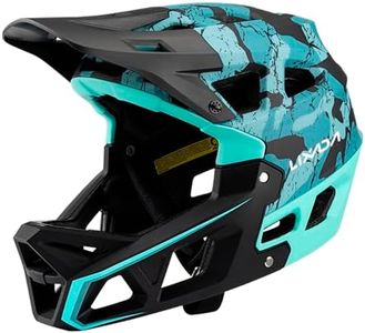Lixada Full Face Helmet for Adult, Mountain Bike Racing Downhill MTB Helmet for Mountain Bike