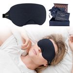 SOMÉ Collagen Eye Mask for Sleeping, Luxurious Adjustable Sleep Mask for Women with Puffy Eyes, Dark Circles & Wrinkles, Collagen Infused Sleeping Mask for Wearable Hydration and Anti-Aging