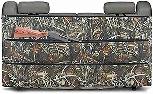 SHENGJIA Hunting Sling Bag Black Camouflage Rifle Gun Rack Storage Bag is Suitable for The Back Seat Storage of Most Jeep Pickup SUV Trucks