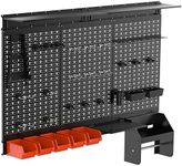 TORACK Metal Pegboard Wall Organize