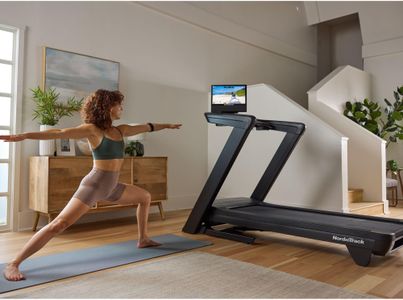 NordicTrack 1750 Treadmill – Black Folding Running Machine