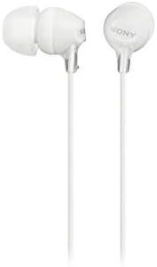 Sony In-Ear Lightweight Headphones with Smartphone Control and Microphone, White