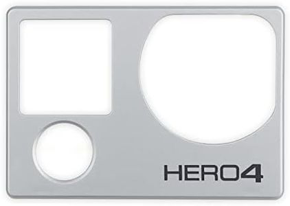 Front Cover Faceplate Frame Housing Replacement Repair Part for GoPro Hero 4 Black and Silver