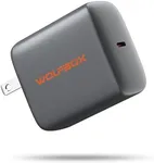 Wolfbox 67W Type-C PD Charge Compatible with Wolfbox Brand Jump Starter, Fast Charging, Universal Compatibility