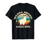 Wanna Smoke Alpaca Bowl Llama Weed 