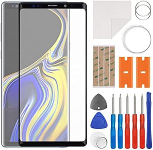 SWARK Front Screen Glass Outer Panel Lens Replacement +OCA Compatible with Samsung Galaxy Note9 Note 9 SM-N960 (No LCD Screen and Touch Digitizer) with Repair Kit