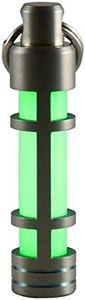 TEC Accessories [Next Generation EMBRITE Glow Fob Keychain: Precision Glow in The Dark Keychain - Titanium EDC Keychain - Heavy Duty Key Ring for Car Keys, House or Office Keys, Keychain Accessories, Green