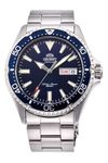 Orient Mens Analogue Automatic Watch with Stainless Steel Strap RA-AA0002L19B, Blue, Bracelet, Blue, 40mm, Bracelet