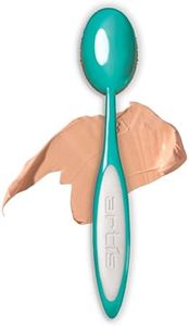 Artis Elite Oval 7 Makeup Brush for Foundation, Creams, Powders and Liquids Dense Pro Applicator for BB Cream, SPF and Contour Airbrush Finish Color Turquoise