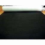 Carpet Campus Modern Floor Carpet (Black, Nylon, 10 x 20 Feet)