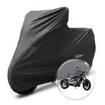 Neodrift 'NeoMax' Bike Cover for Husqvarna Svartpilen 250 (All-Weather Motorcycle Protection, Water & UV Resistant, Dustproof, Windproof) (Color-Black)