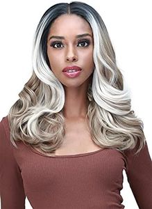 Bobbi Boss HD Lace Front Wig MediFresh 13X4 Deep Lace MLF243 Harena (1B)