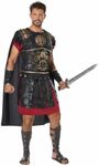 California Costumes, Roman Warrior, Adult,Black/Red,Small (38-40")