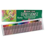 Set of 25 Cray Pas Expressionist Oil Pastel, Assorted Colours