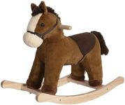 Rock My Baby Rocking Horse, Dark Br