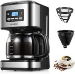 HOUSNAT Filter Coffee Machine, Prog