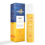 Aqualogica Glow+ Dewy Sunscreen SPF 50 PA++++ with Papaya & Vitamin C | For Oily, Combination & Dry Skin Type | UVA/B & Blue Light Protection | Fragrance-Free | For Men & Women | 50g