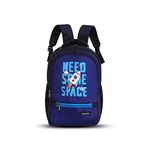 HYDER 35L Graphic Print Latest And Trendy Stylish Waterproof College/Casual/School Bag/Backpack For Kids, Boys, Girls, Men And Women | Best Bags For Everyday Use (Navy Blue)