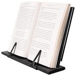 H&S Book Stand Recipe Cookbook Holder Stand Kitchen Bookrest Reading Rest Metal
