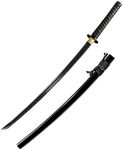 JIHPEN sword, Black Katana,Full Tan