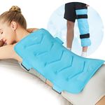 Relief Expert Extra Large Back Ice Pack (13”x21”) - Reusable Ice Wrap for Back Pain Relief- Cold Compress Therapy for Ice Pads for Injuries, Swelling, Bruises & Sprains, XXL