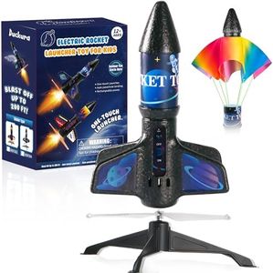 Rocket Launcher for Kids 200ft Flight Altitude – Electric Air Rocket Toy