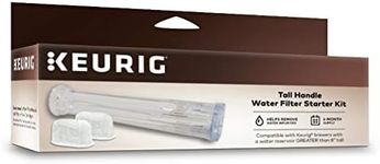 Keurig K2.0 Water Filter Starter Kit, Clear