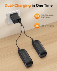 Rechargeable Hand Warmers – 8000mAh Portable Electric Heater