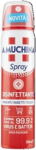 Amuchina Spray Disinfettante Virucida per Ambienti, Oggetti e Tessuti, 100 ml