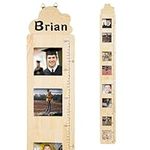 Lucasden Wood Growth Chart for Kids