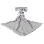 Apricot Lamb Stuffed Animals Security Blanket Gray Elephant Infant Nursery Character Blanket Luxury Snuggler Plush(Gray Elephant, 14 Inches)