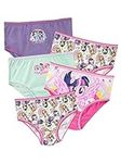 My Little Pony Girls' Unicorn Underwear Pack of 5 Multi Size 6